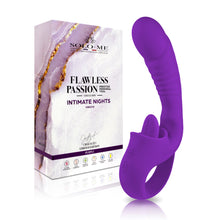 Flawless Passion Intimate Nights Vibrate - Purple